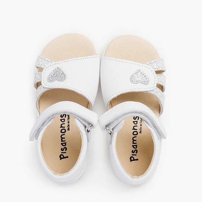 Sandalias<Pisamonas Sandalias Niña Primeros Pasos Corazon