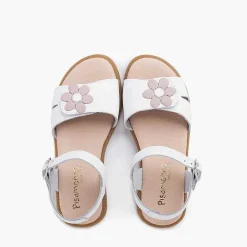 Sandalias<Pisamonas Sandalias Niña Tira Ancha Adherente Flor Cierre Hebilla