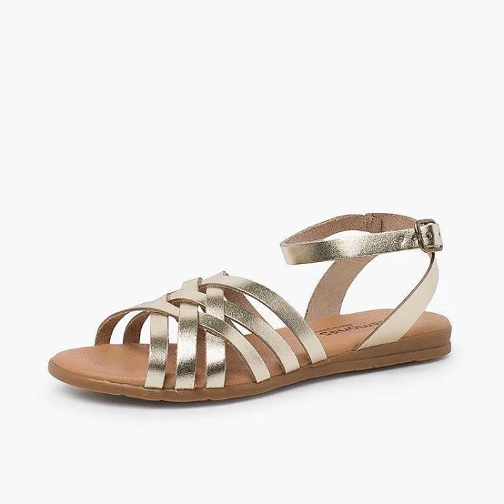 Sandalias<Pisamonas Sandalias Niña Y Mujer Con Tiras Cruzadas
