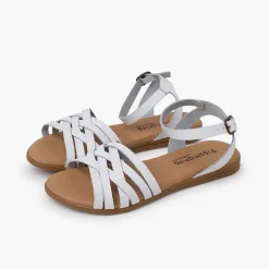 Sandalias<Pisamonas Sandalias Niña Y Mujer Con Tiras Cruzadas