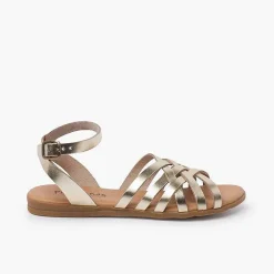 Sandalias<Pisamonas Sandalias Niña Y Mujer Con Tiras Cruzadas