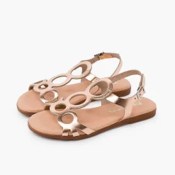 Sandalias<Pisamonas Sandalias Niña Y Mujer De Piel Cierre Hebilla