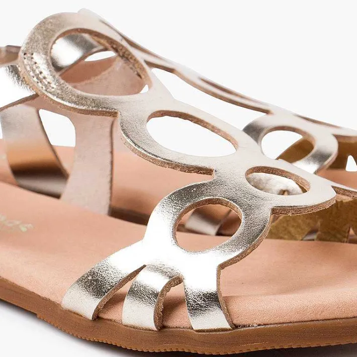Sandalias<Pisamonas Sandalias Niña Y Mujer De Piel Cierre Hebilla