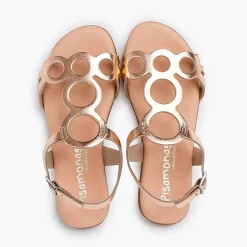 Sandalias<Pisamonas Sandalias Niña Y Mujer De Piel Cierre Hebilla