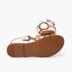 Sandalias<Pisamonas Sandalias Niña Y Mujer De Piel Cierre Hebilla