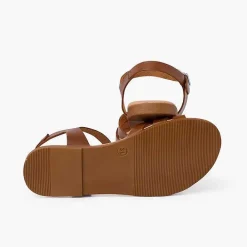 Sandalias<Pisamonas Sandalias Niña Y Mujer Pala Romana Piel
