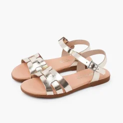 Sandalias<Pisamonas Sandalias Niña Y Mujer Pala Romana Piel