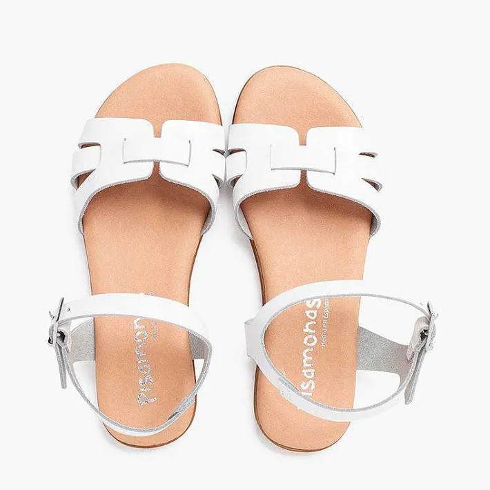 Sandalias<Pisamonas Sandalias Niña Y Mujer Pala Romana Piel