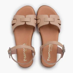 Sandalias<Pisamonas Sandalias Niña Y Mujer Pala Romana Piel