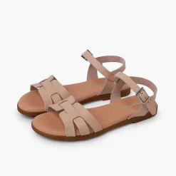 Sandalias<Pisamonas Sandalias Niña Y Mujer Pala Romana Piel