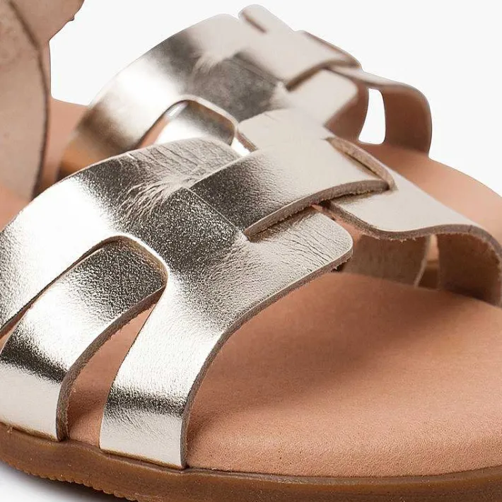 Sandalias<Pisamonas Sandalias Niña Y Mujer Pala Romana Piel