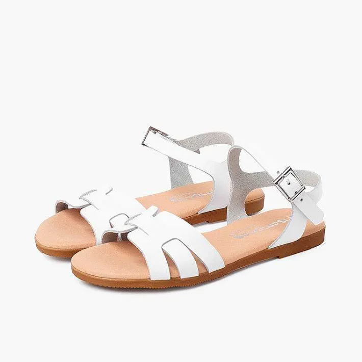 Sandalias<Pisamonas Sandalias Niña Y Mujer Pala Romana Piel