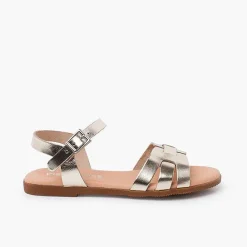 Sandalias<Pisamonas Sandalias Niña Y Mujer Pala Romana Piel