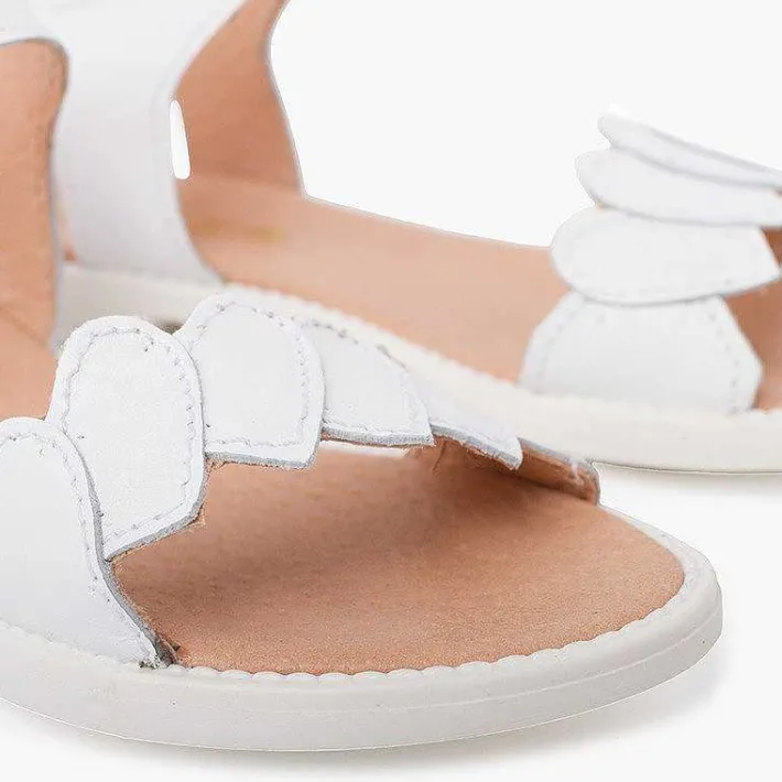 Sandalias<Pisamonas Sandalias Niña Y Mujer Piel Corazones