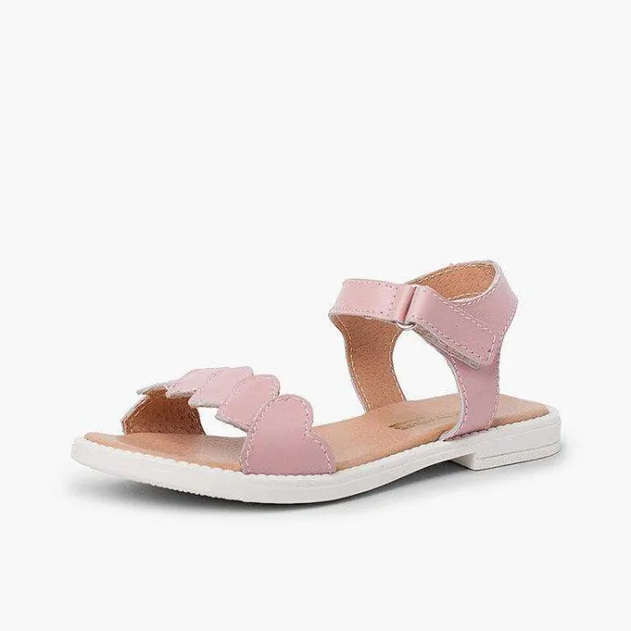 Sandalias<Pisamonas Sandalias Niña Y Mujer Piel Corazones