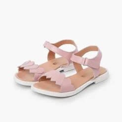 Sandalias<Pisamonas Sandalias Niña Y Mujer Piel Corazones