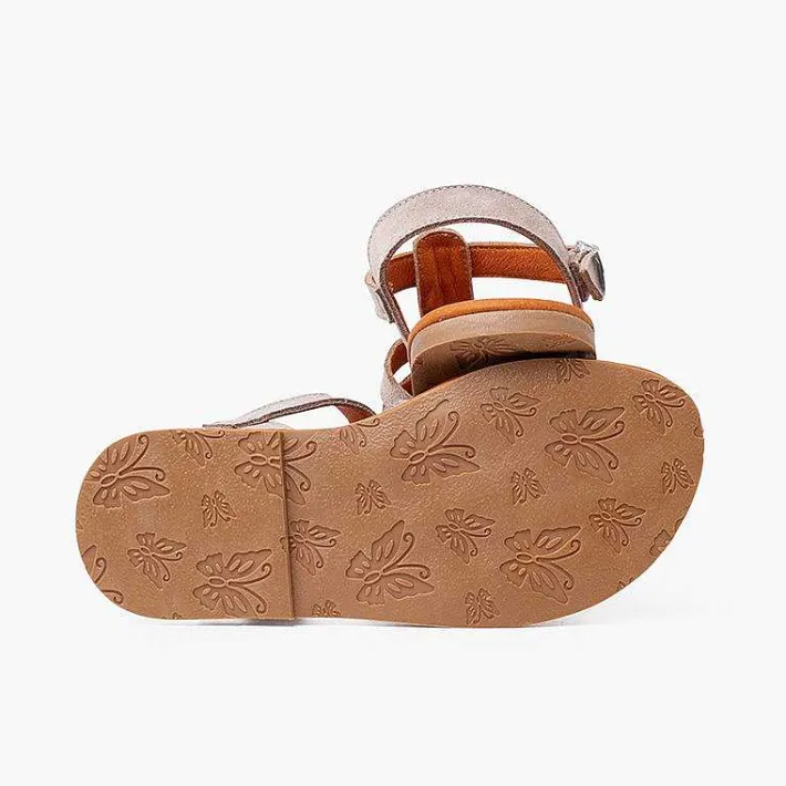 Sandalias<Pisamonas Sandalias Niña Y Mujer Tipo Gladiador Con Hebilla