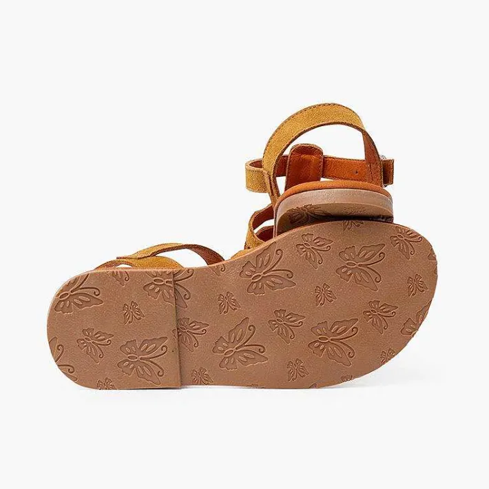 Sandalias<Pisamonas Sandalias Niña Y Mujer Tipo Gladiador Con Hebilla