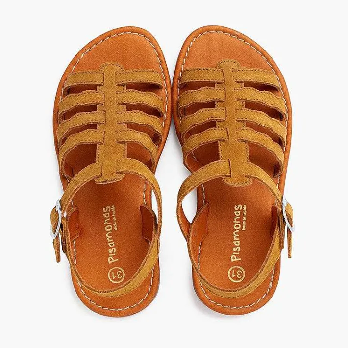 Sandalias<Pisamonas Sandalias Niña Y Mujer Tipo Gladiador Con Hebilla