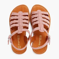 Sandalias<Pisamonas Sandalias Niña Y Mujer Tipo Gladiador Con Hebilla