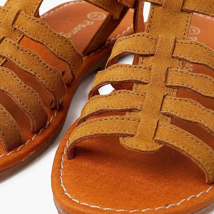 Sandalias<Pisamonas Sandalias Niña Y Mujer Tipo Gladiador Con Hebilla