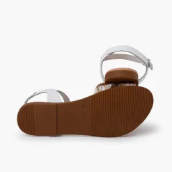 Sandalias<Pisamonas Sandalias Niña Y Mujer. Tira De Yute Cruzada En La Pala