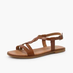 Sandalias<Pisamonas Sandalias Niña Y Mujer Tira Central Trenza