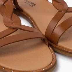 Sandalias<Pisamonas Sandalias Niña Y Mujer Tira Central Trenza