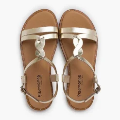 Sandalias<Pisamonas Sandalias Niña Y Mujer Tira Central Trenza