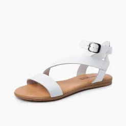 Sandalias<Pisamonas Sandalias Niña Y Mujer Tira Cruzada Pulsera Hebilla