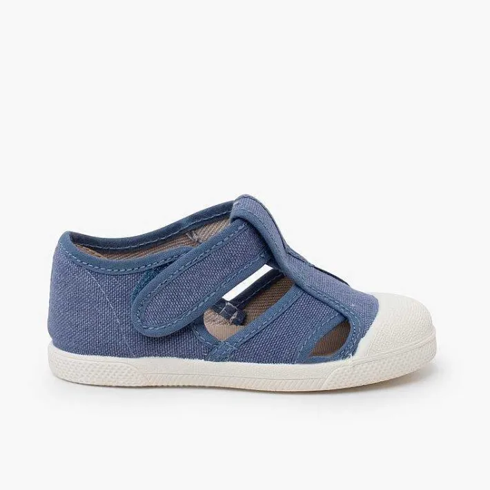 Sandalias<Pisamonas Sandalias Niño Lona Eco Puntera Goma
