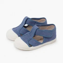 Sandalias<Pisamonas Sandalias Niño Lona Eco Puntera Goma
