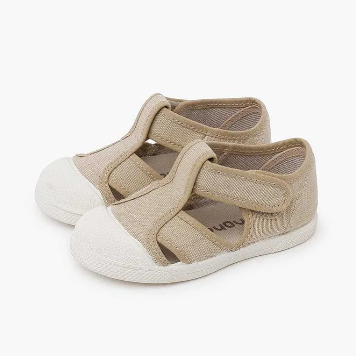 Sandalias<Pisamonas Sandalias Niño Lona Eco Puntera Goma