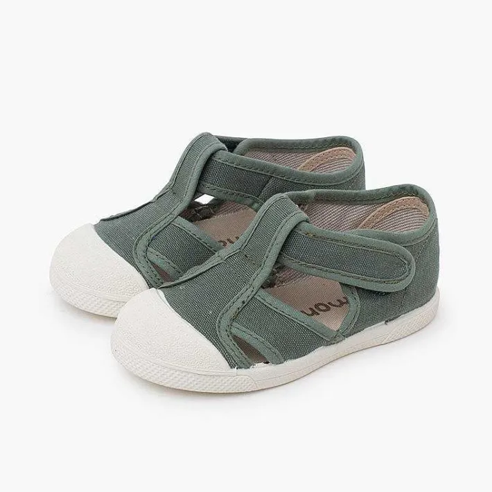Sandalias<Pisamonas Sandalias Niño Lona Eco Puntera Goma