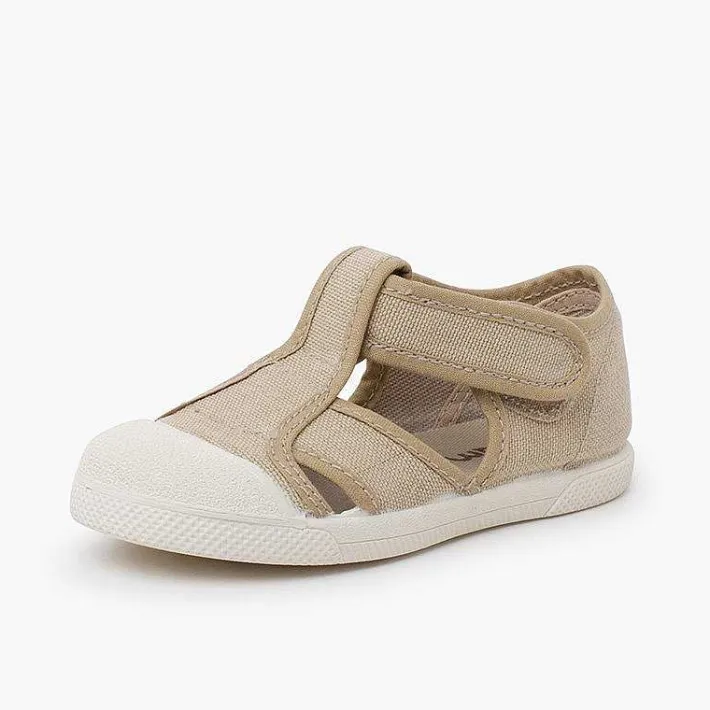 Sandalias<Pisamonas Sandalias Niño Lona Eco Puntera Goma