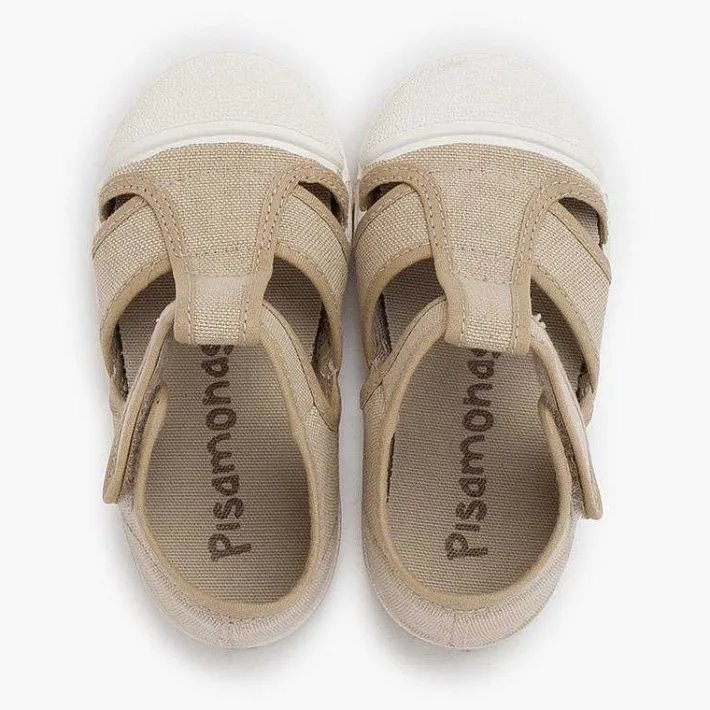 Sandalias<Pisamonas Sandalias Niño Lona Eco Puntera Goma