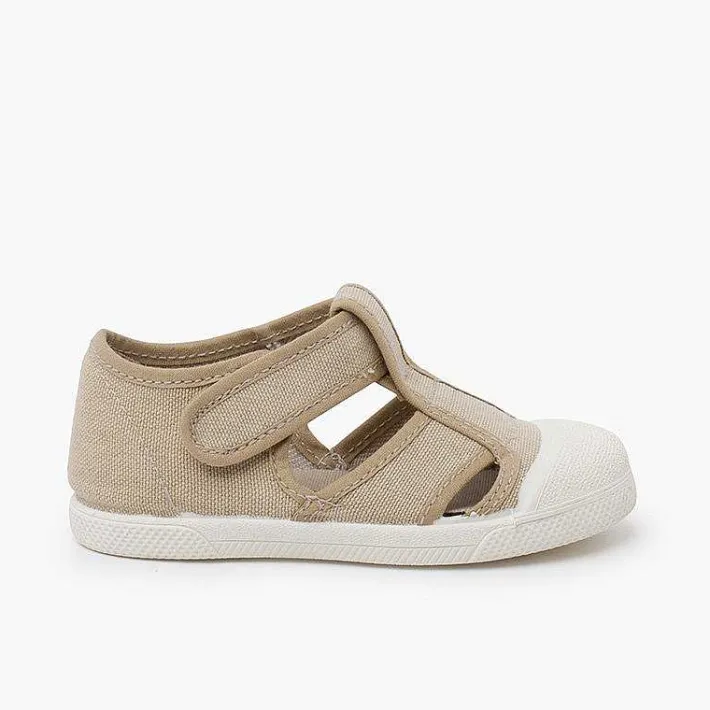Sandalias<Pisamonas Sandalias Niño Lona Eco Puntera Goma
