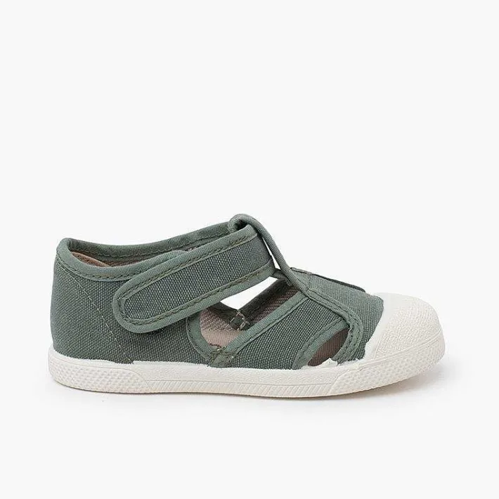 Sandalias<Pisamonas Sandalias Niño Lona Eco Puntera Goma
