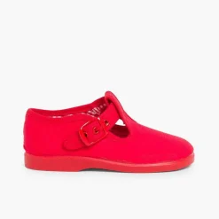 Pepitos<Pisamonas Sandalias Pepitos De Lona Para Niños