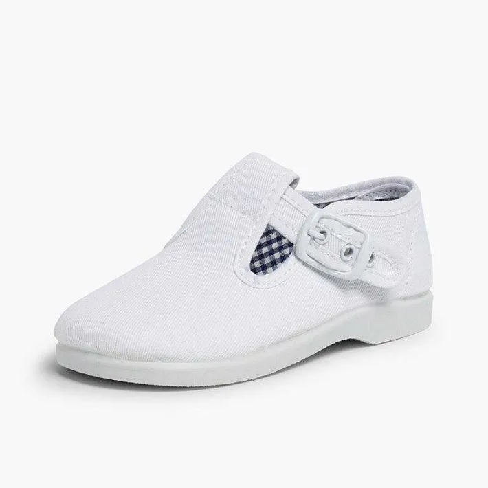 Pepitos<Pisamonas Sandalias Pepitos De Lona Para Niños