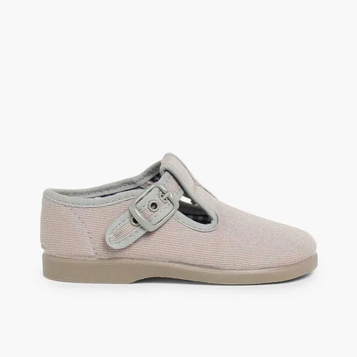 Pepitos<Pisamonas Sandalias Pepitos De Lona Para Niños