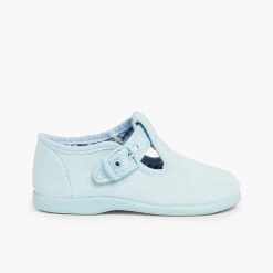 Pepitos<Pisamonas Sandalias Pepitos De Lona Para Niños