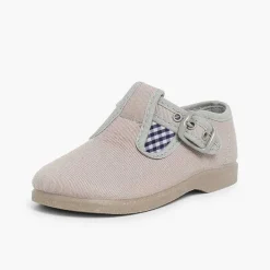 Pepitos<Pisamonas Sandalias Pepitos De Lona Para Niños