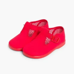 Pepitos<Pisamonas Sandalias Pepitos De Lona Para Niños