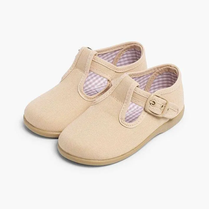 Pepitos<Pisamonas Sandalias Pepitos De Lona Para Niños