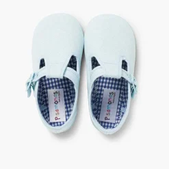 Pepitos<Pisamonas Sandalias Pepitos De Lona Para Niños