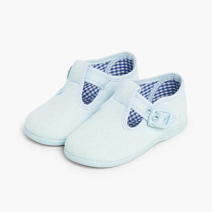 Pepitos<Pisamonas Sandalias Pepitos De Lona Para Niños