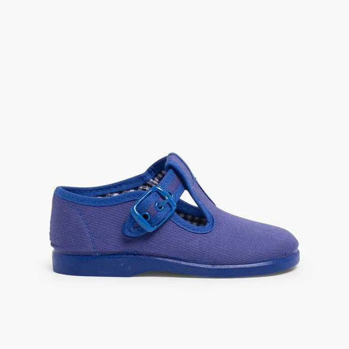 Pepitos<Pisamonas Sandalias Pepitos De Lona Para Niños