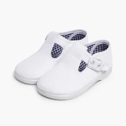 Pepitos<Pisamonas Sandalias Pepitos De Lona Para Niños