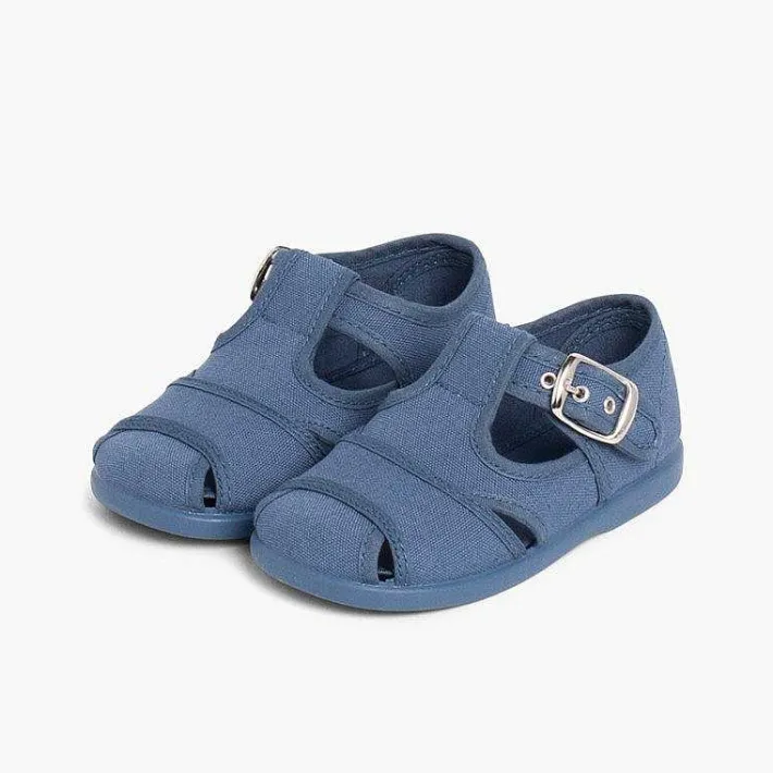 Sandalias<Pisamonas Sandalias Pepitos De Lona Abiertos